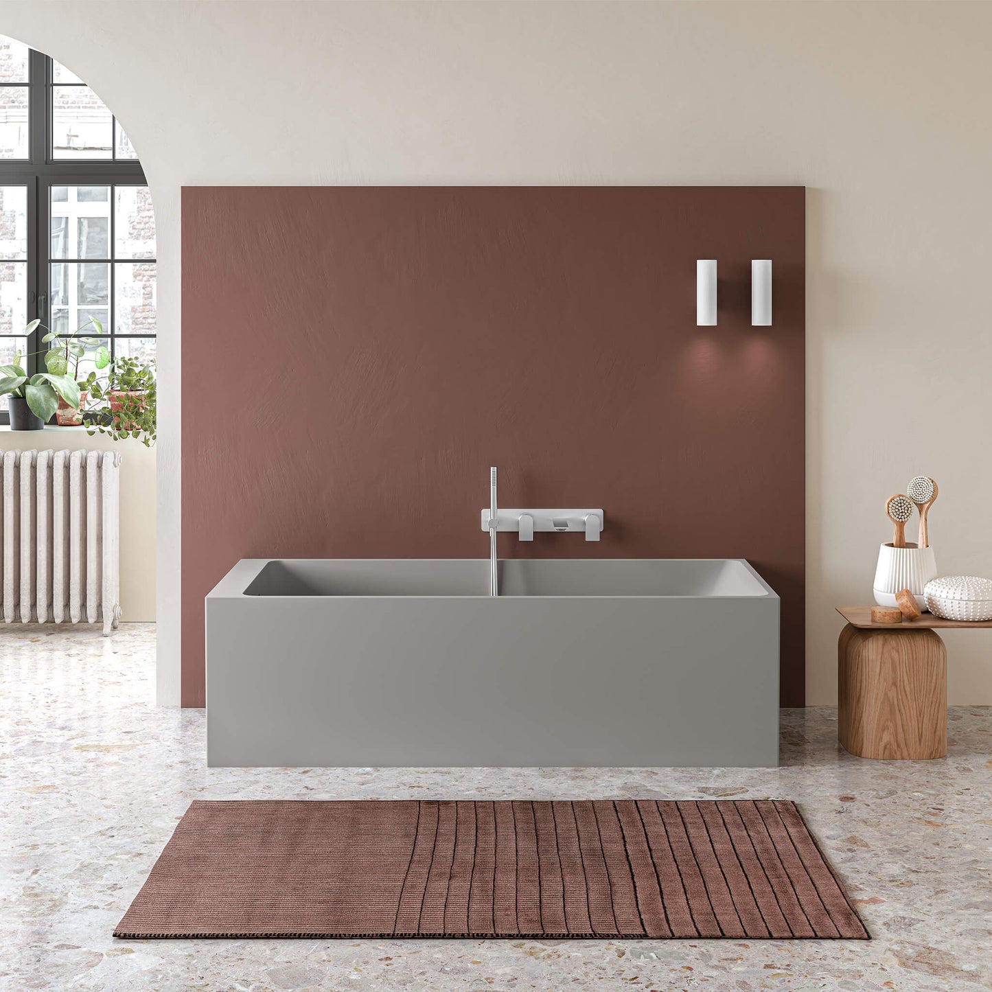 Bobsleigh Freestanding Bathtub
