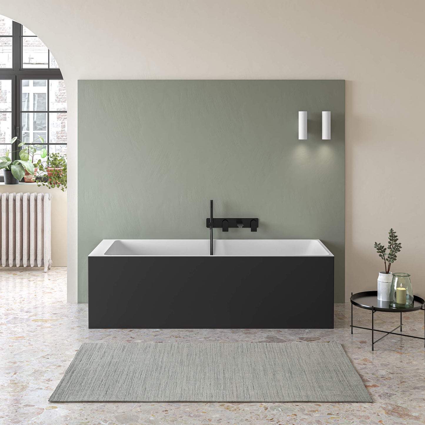 Bobsleigh Freestanding Bathtub