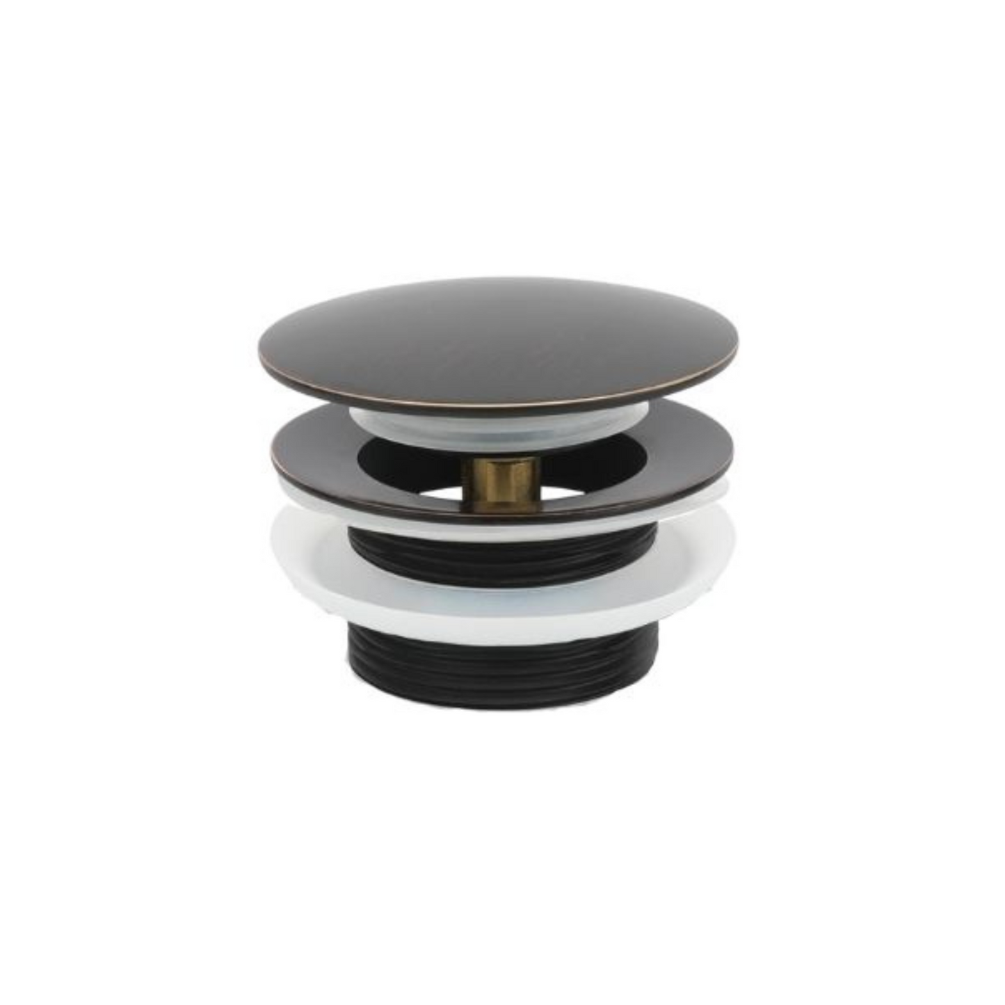 Pop-up Drain for Bathtubs without Overflow