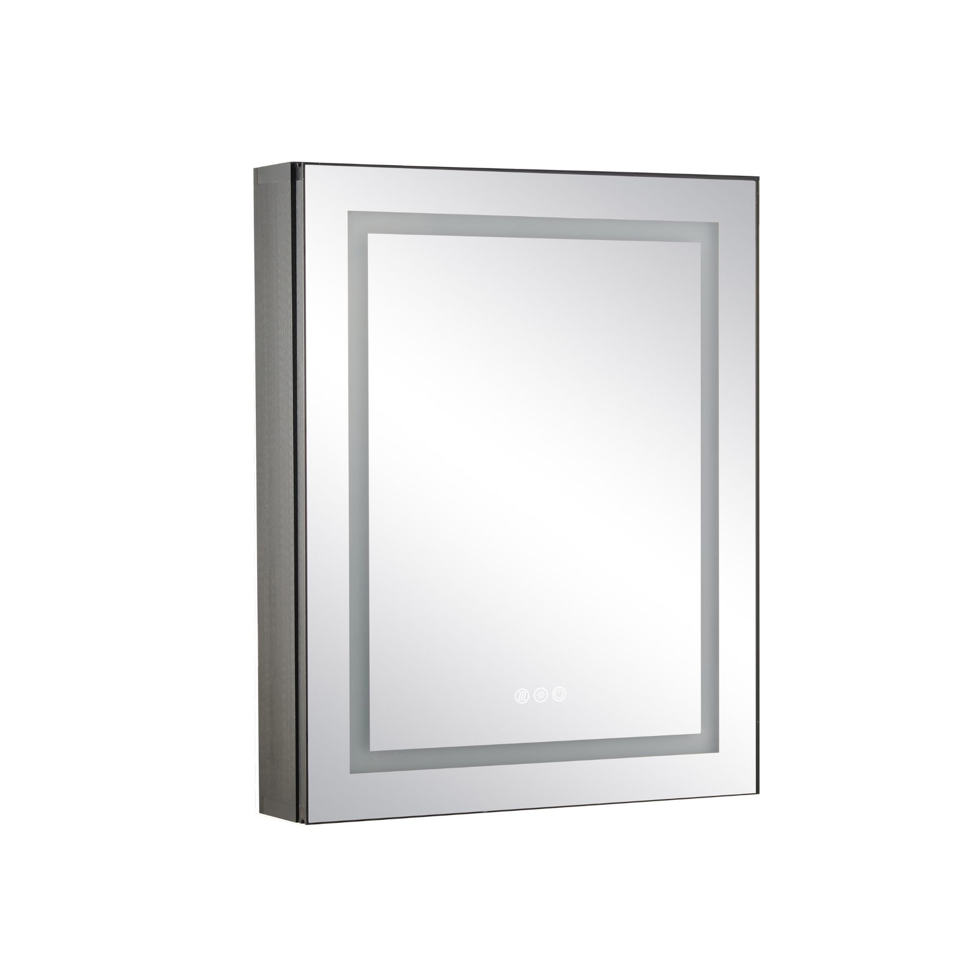LED Single Pharmacy Mirror 24in