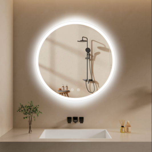 Miroir LED rond 28''