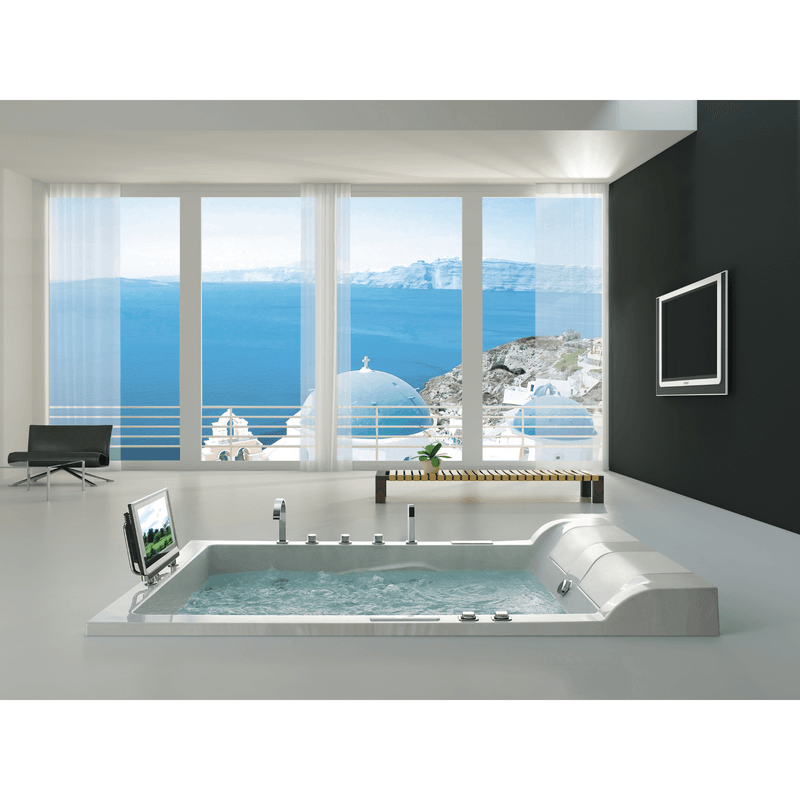 75in Bathtub for Two JetWave, Drop-in