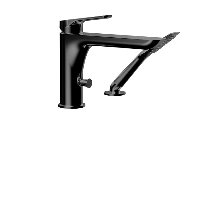 Via Dante 2-piece Deckmount Tub Filler with Handshower