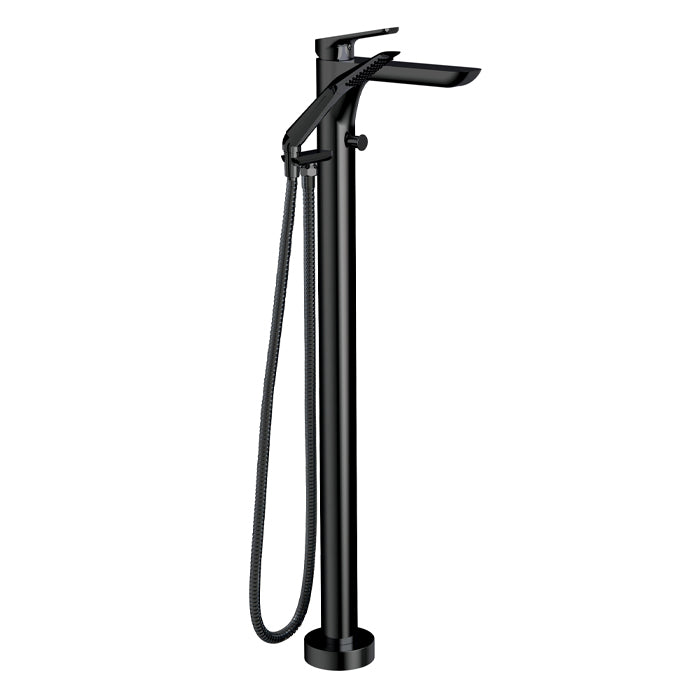 Via Dante Floormount Tub Filler with Handshower
