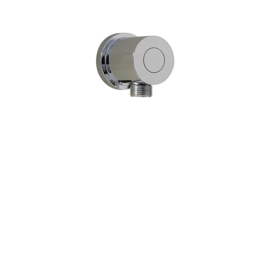 Round Adjustable Waterway - Polished Chrome