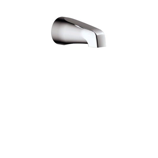 Round Tub Spout (Slip-Fit, No Diverter) - Polished Chrome