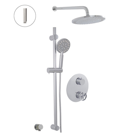 1840 Thermostatic Shower System – 2 Functions