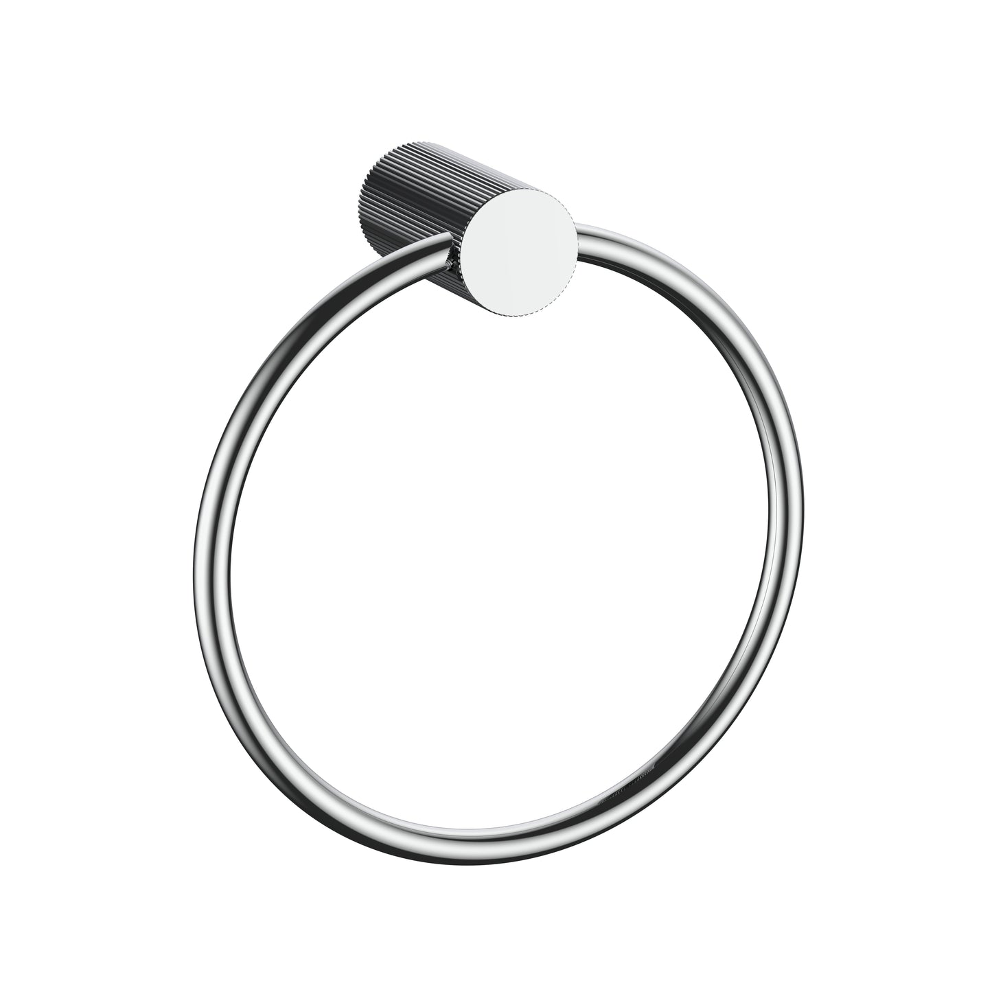 Lauretta Knurled Round Towel Ring