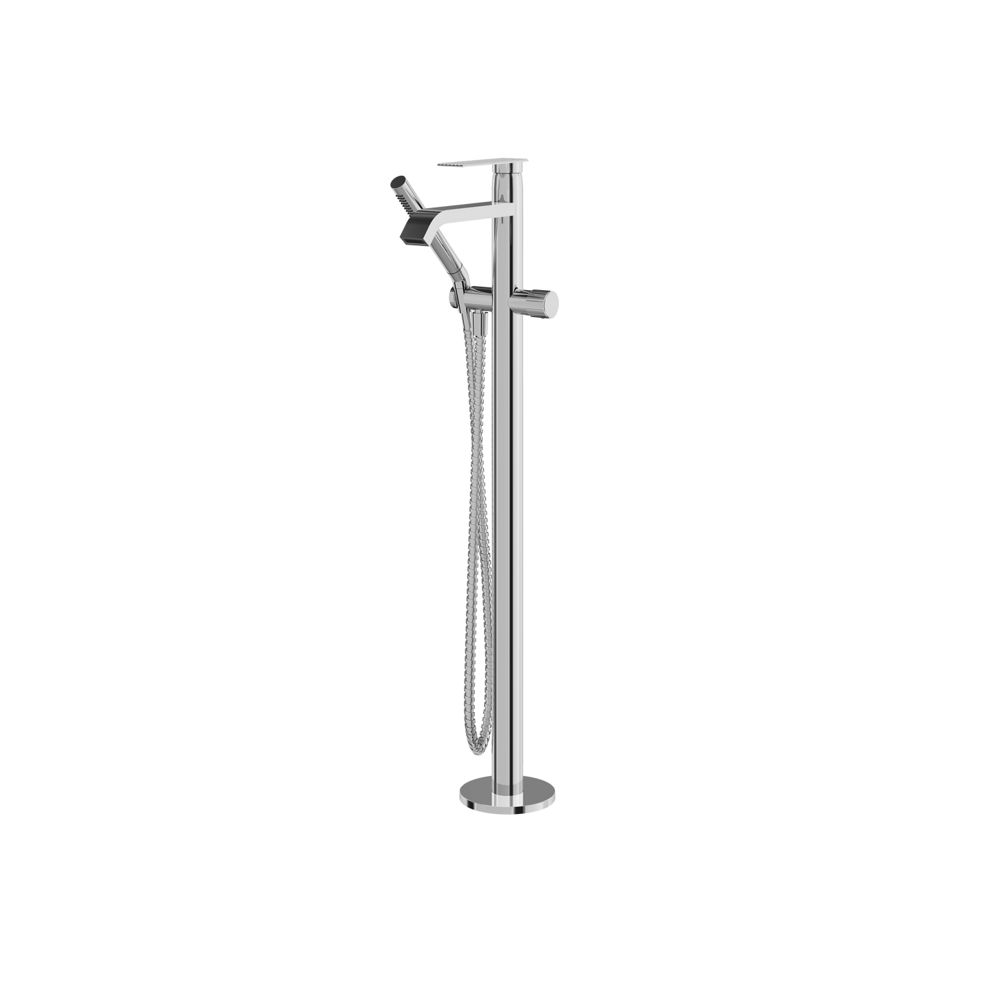 Aquabrass Tosca Floormount Tub Filler With Hs