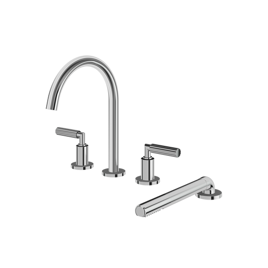 Aquabrass Montecarlo Monte-Carlo 4Pcs Tub Filler With Hshw