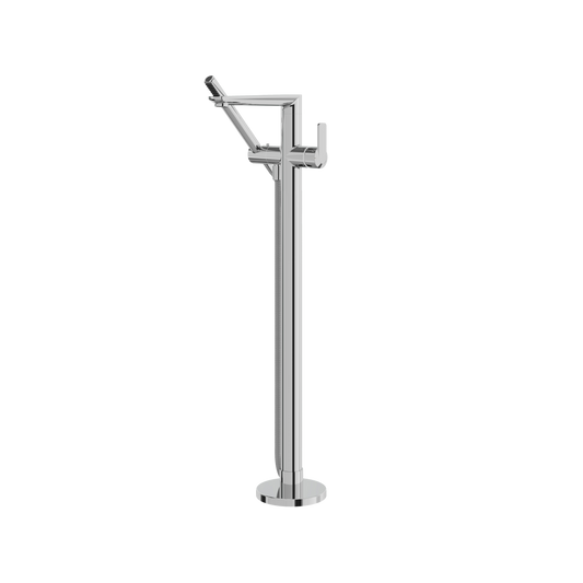 Aquabrass C67 Floor Tub Filler With Hand Shw
