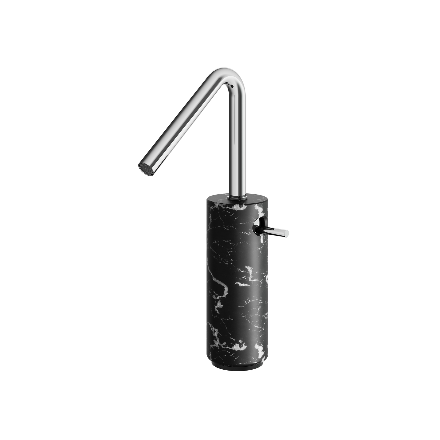 Aquabrass Marmo Tall Sgle Lavatory Fct -Marquina