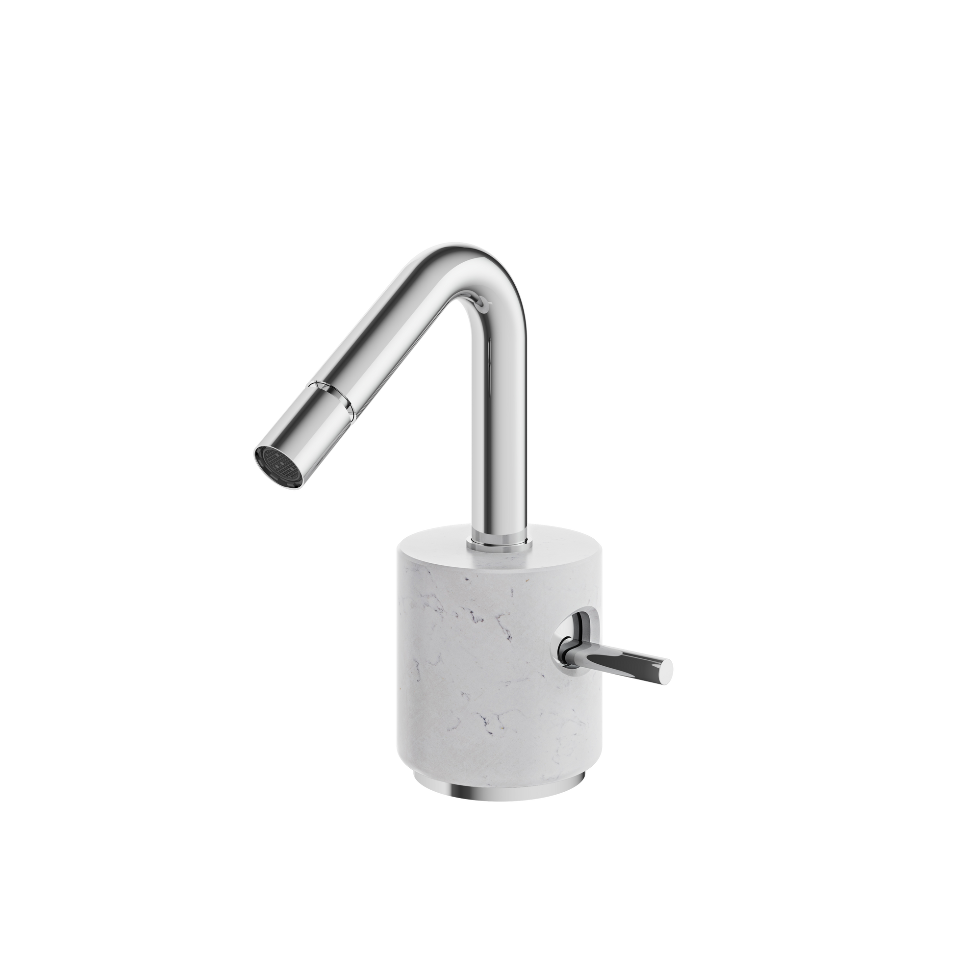 Aquabrass Marmo S-Hole Bidet Faucet Carrara