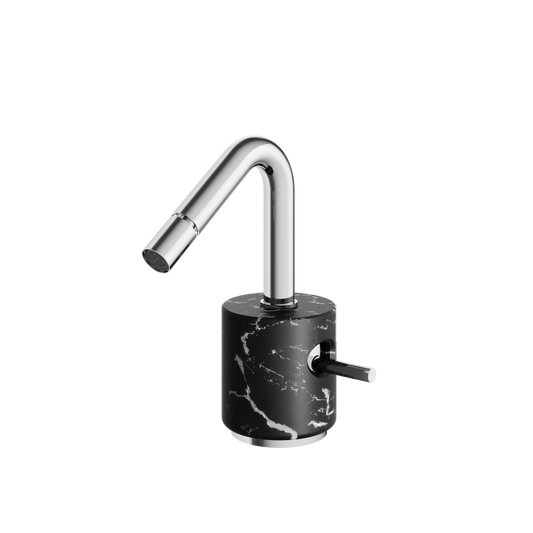 Aquabrass Marmo Sgle Bidet Faucet -Marquina