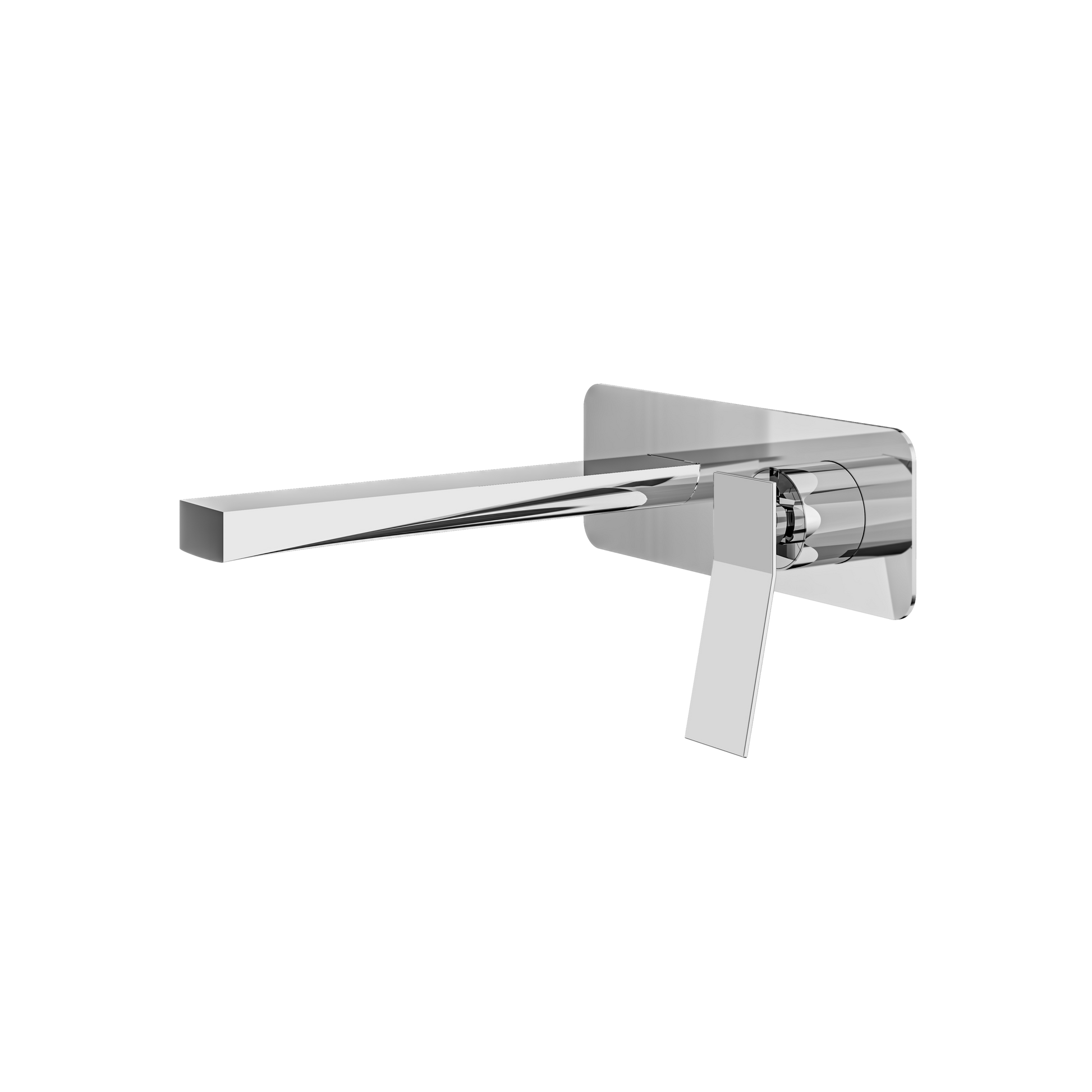 Aquabrass Chicane Wall Lavatory Faucet-Trim