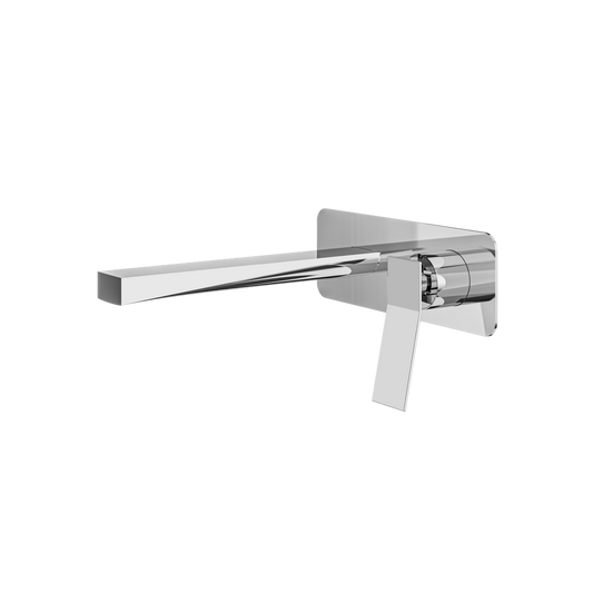 Aquabrass Chicane Wall Lavatory Faucet-Trim