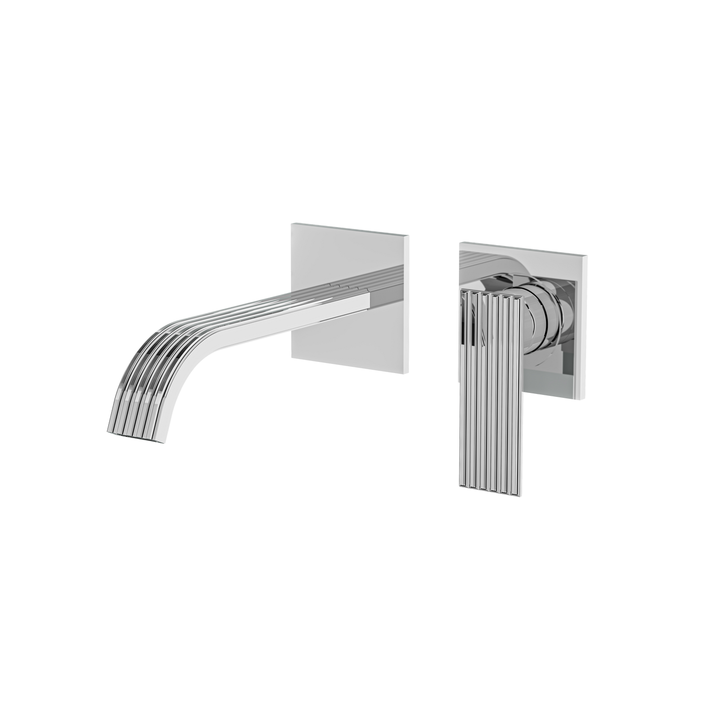 Aquabrass Tosca Wall Lavatory Faucet-Trim Only