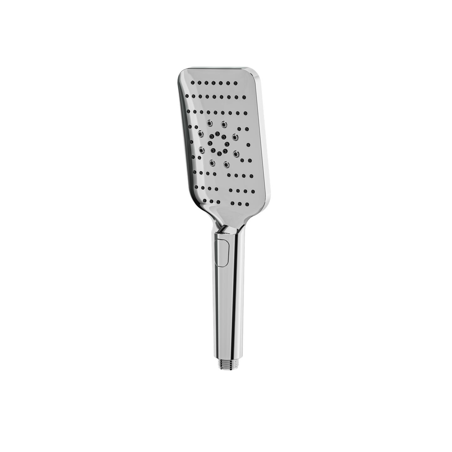 Aquabrass Square Hshw With Push Button-3Fcts