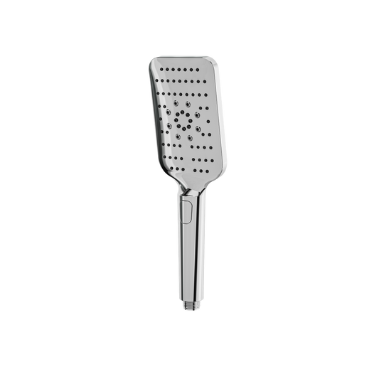 Aquabrass Square Hshw With Push Button-3Fcts