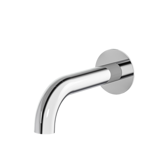 Aquabrass Tub spout 7" Round Slip-Fit Tub Spout No Diverter