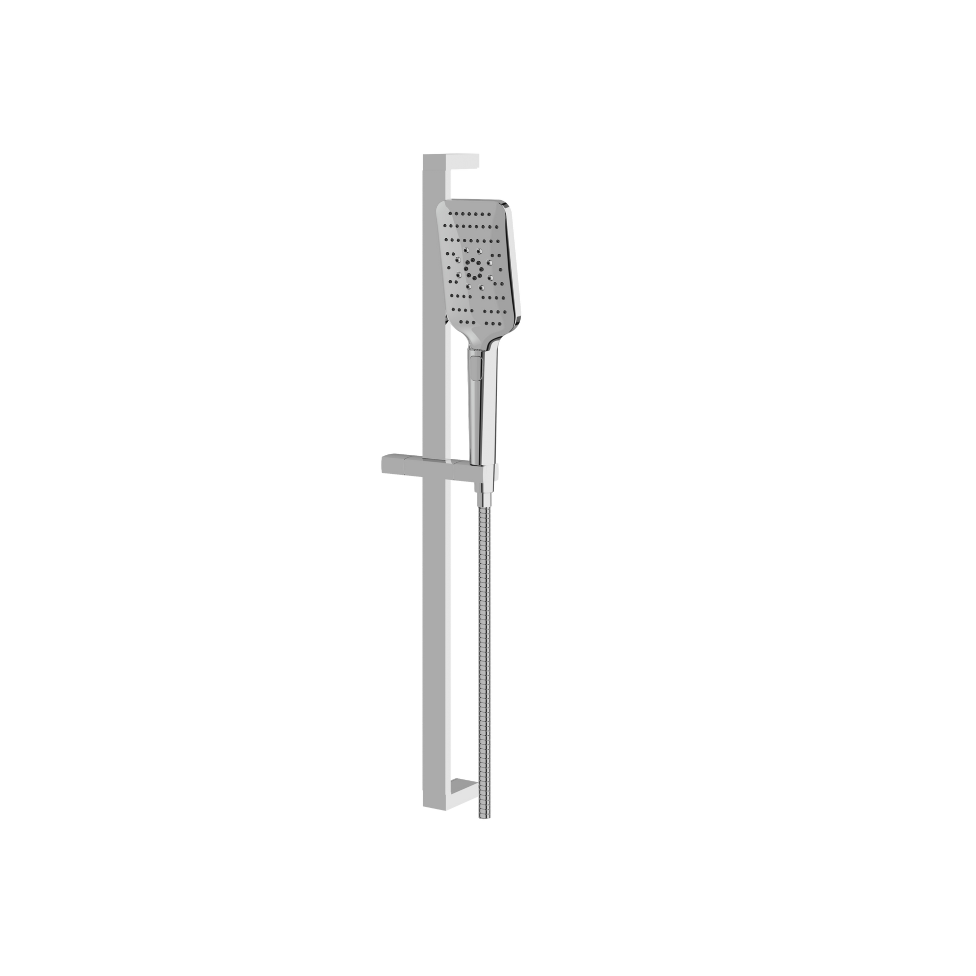Aquabrass 28'' Square Complete Shower Rail