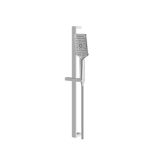 Aquabrass 28'' Square Complete Shower Rail
