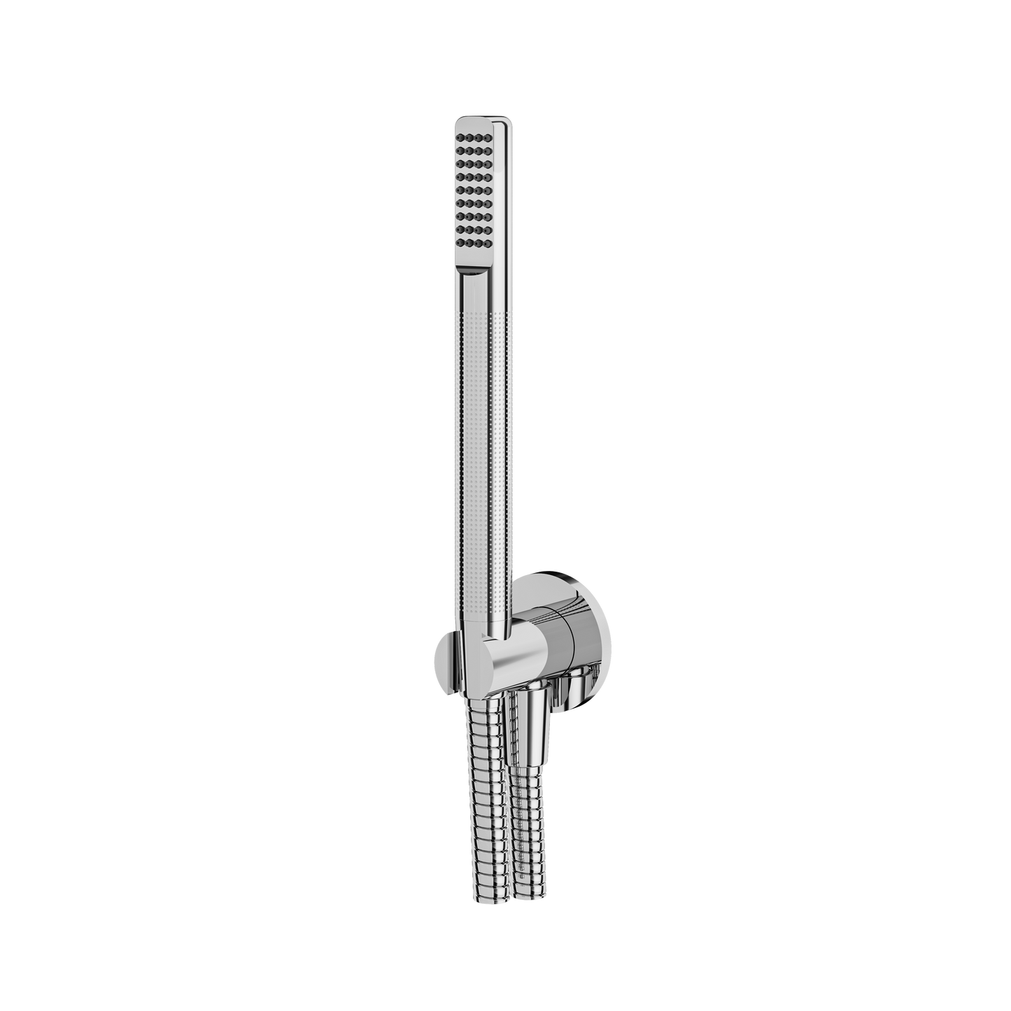 Aquabrass Round H/S Set With Tubular Shower