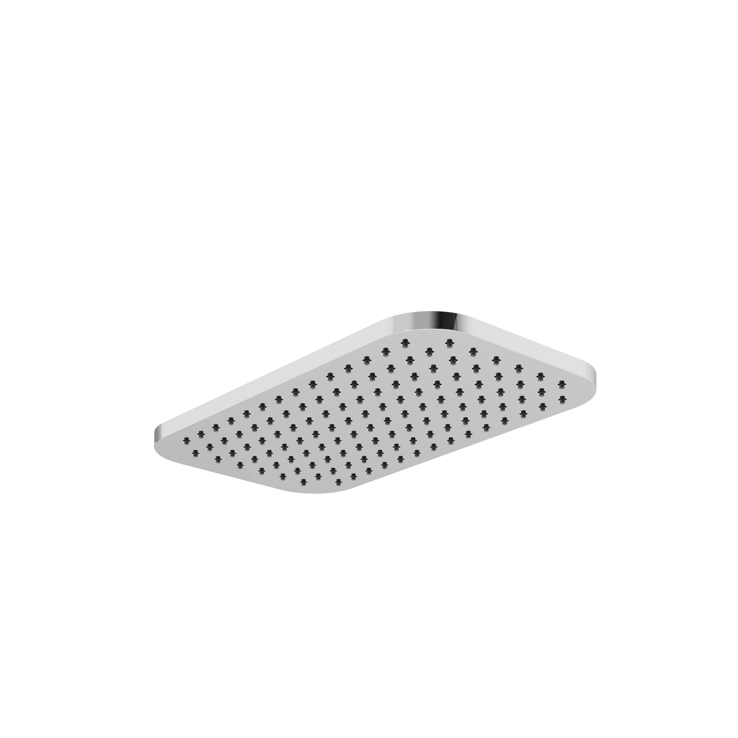 Aquabrass Rectangular 14'' X 8'' Rainhead