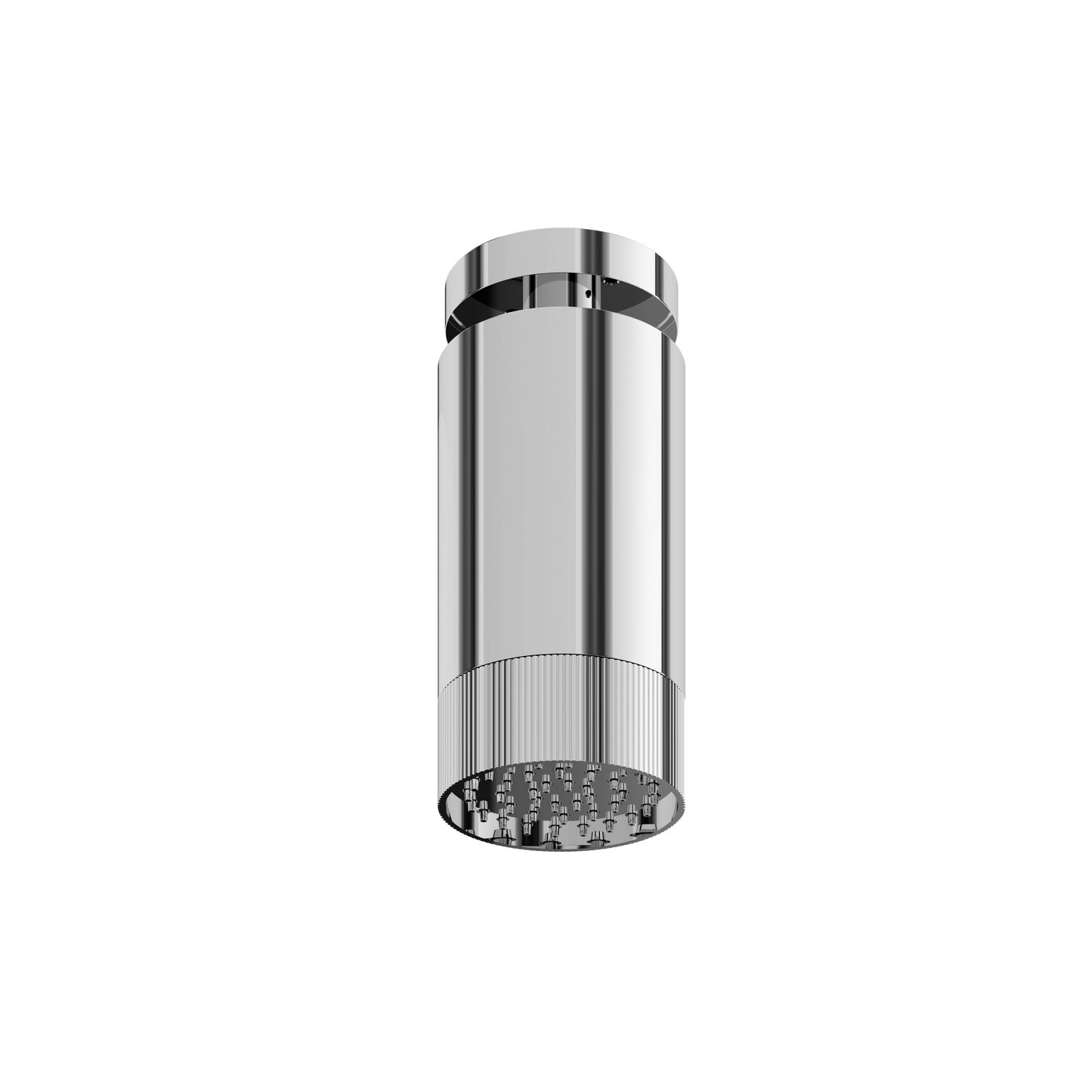 Aquabrass Shwhd With Ceiling Arm-Textured Ring