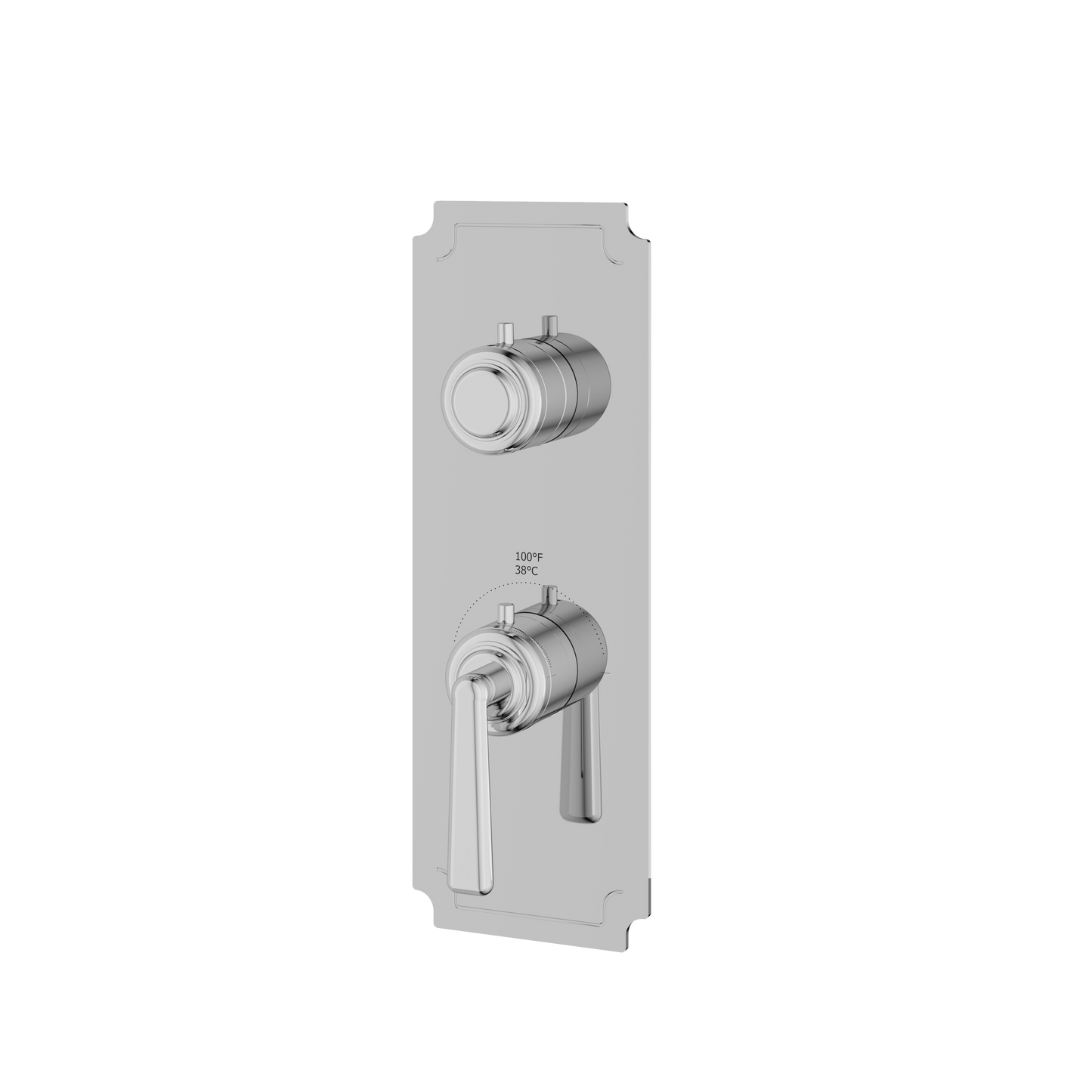Aquabrass Forum Trim Set -2Wns -T12123 Valve