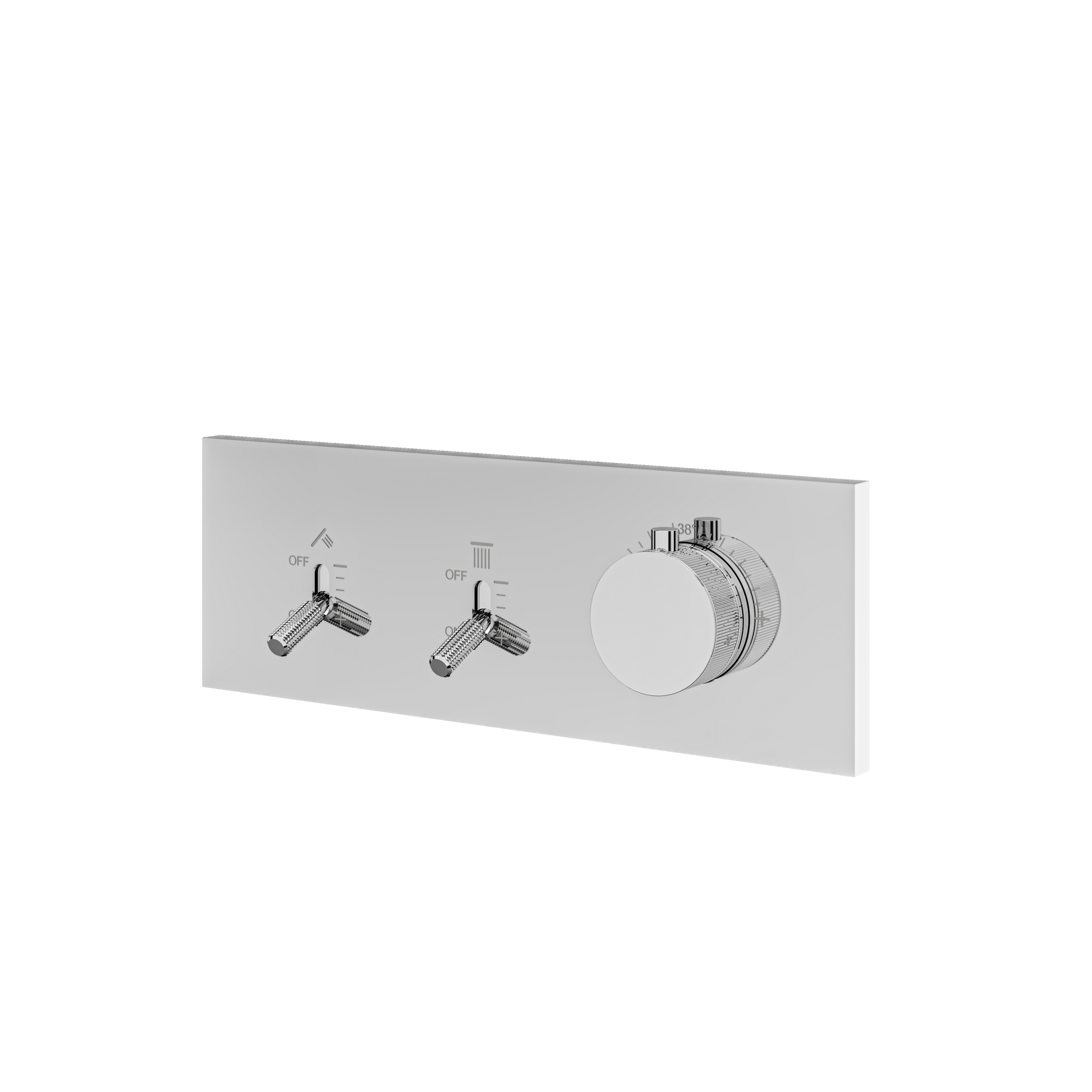 Aquabrass Dimmer 2 Way Shower Trim