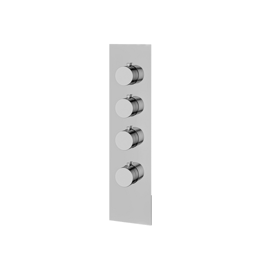 Aquabrass Sq/Round Trim Set - T12003 Valve