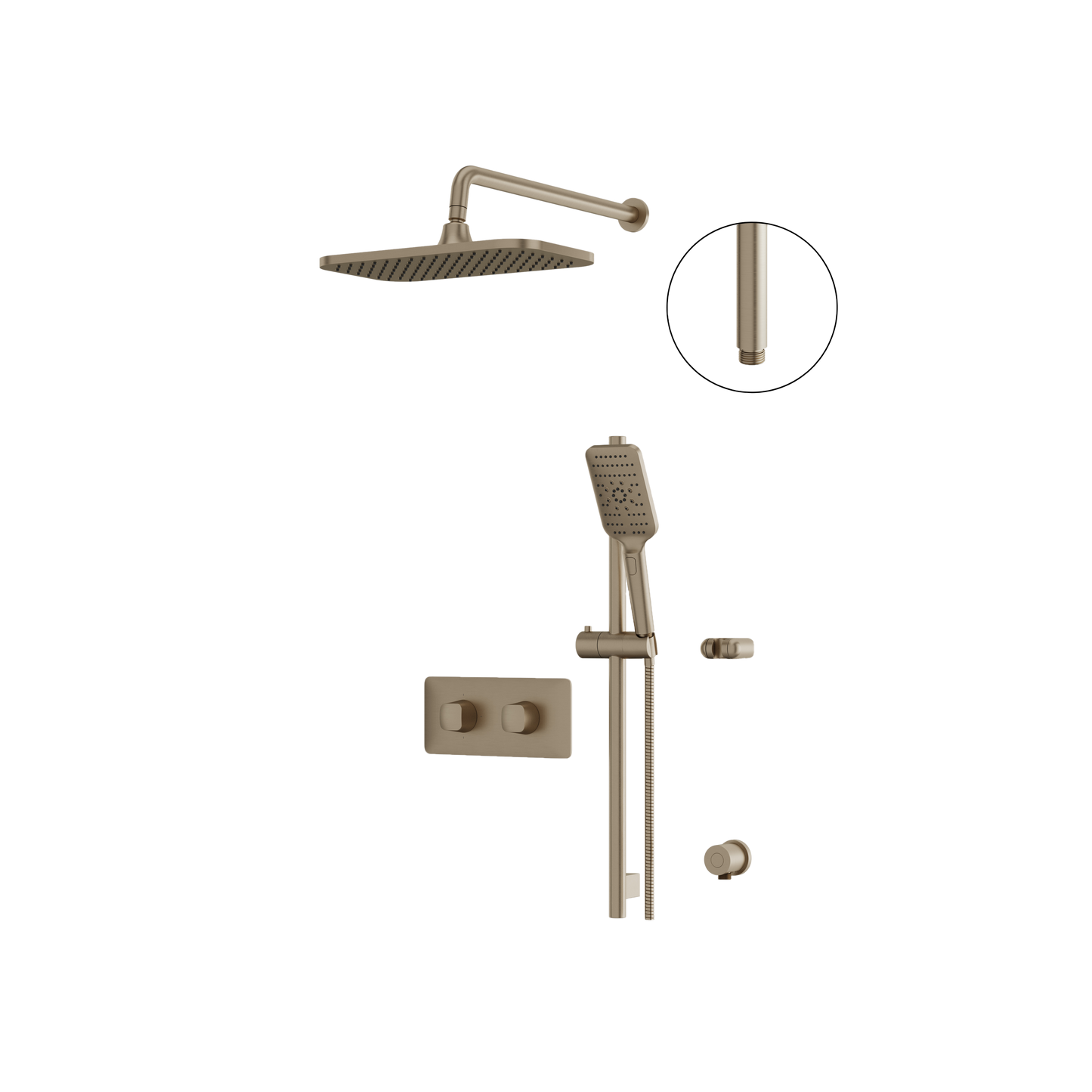Inabox-01 Shower Faucet-2 Way Non-Shared