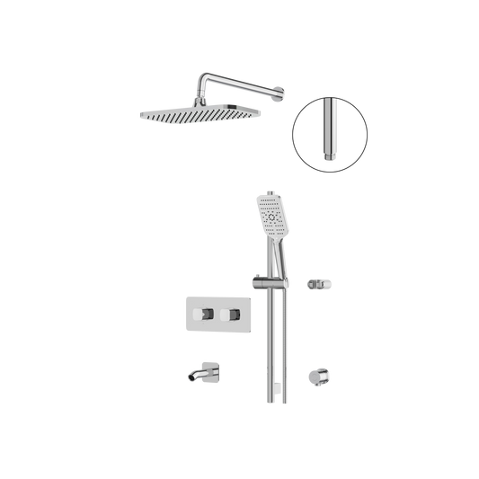 Aquabrass Inabox-02 Shower Faucet - 3 Way Shared