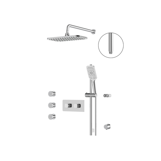 Inabox-03 Shower Faucet - 3 Way Shared