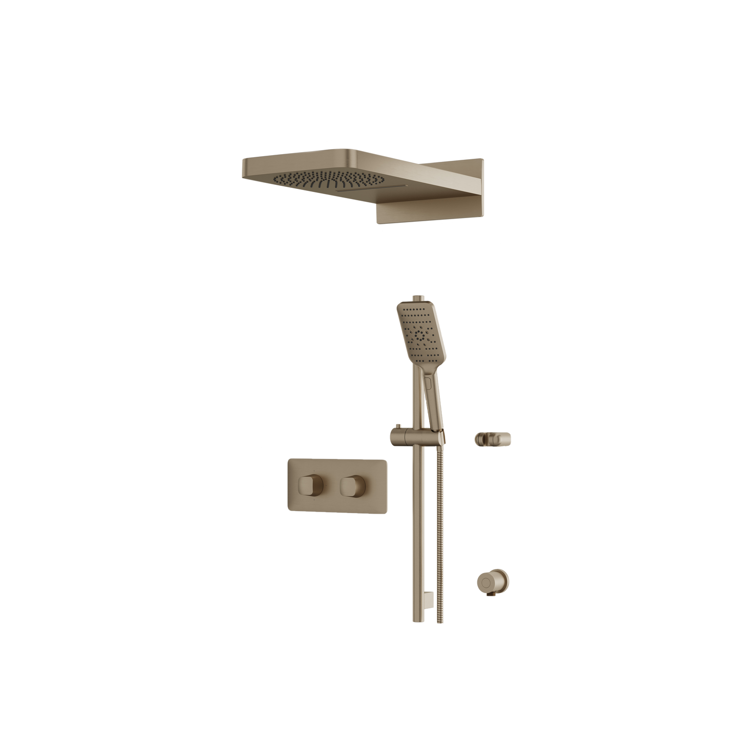 Inabox-04 Shower Faucet - 3 Way Shared