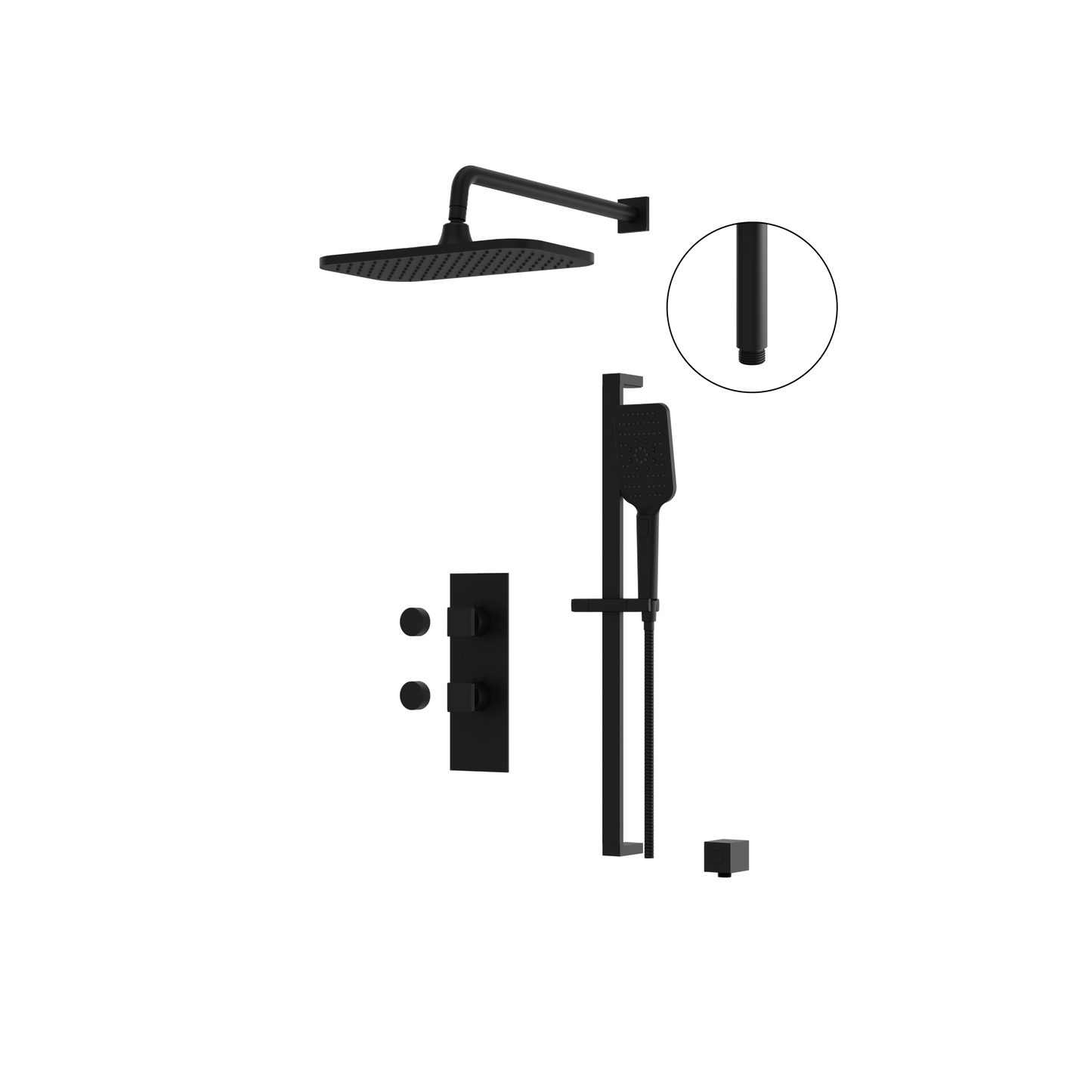 01 Shower Faucet 2Wy Non Shared