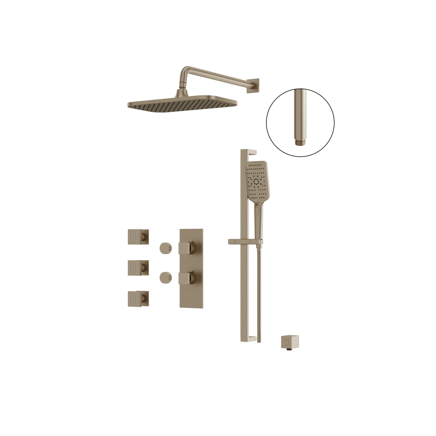 03 Shower Faucet- 3W Shared
