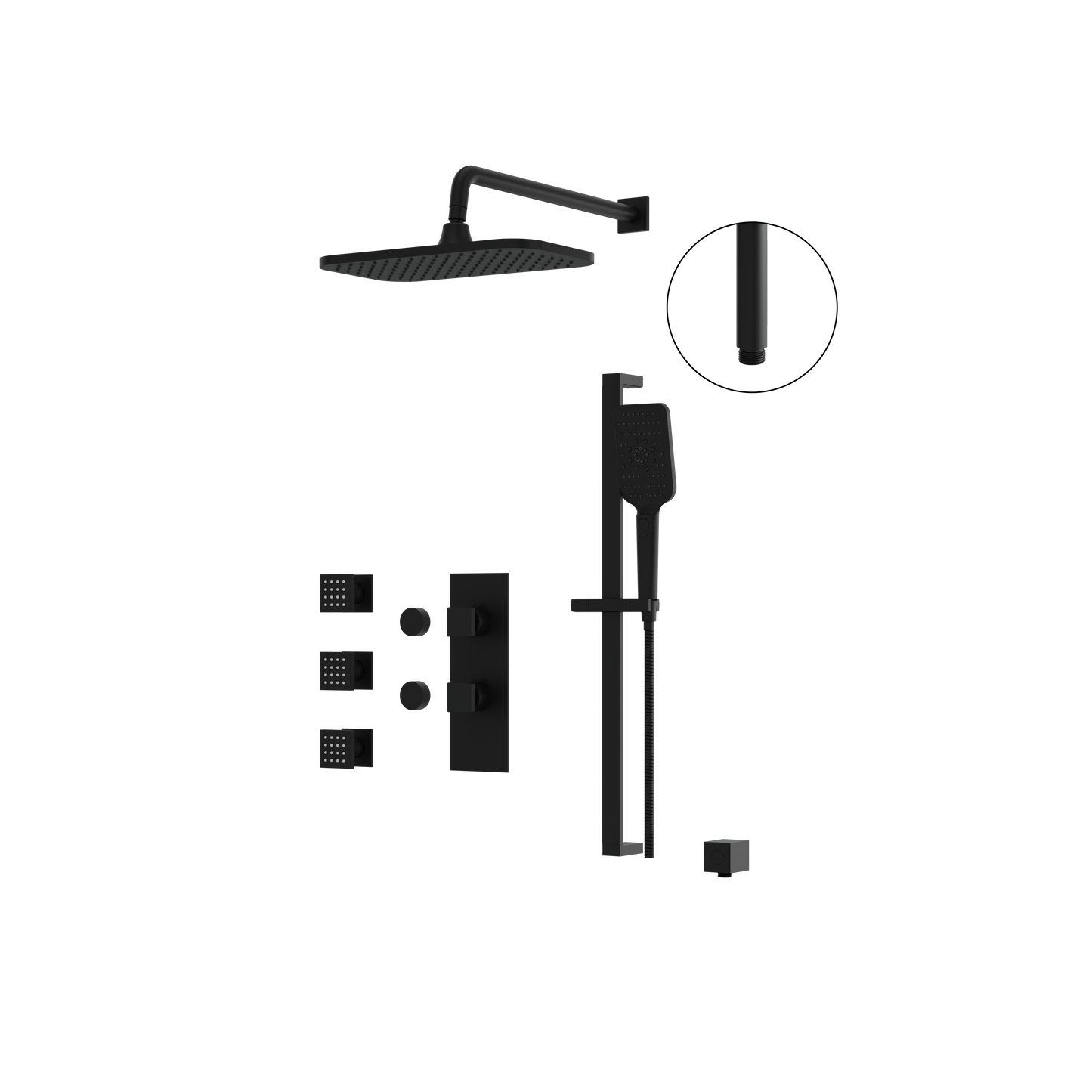 03 Shower Faucet- 3W Shared