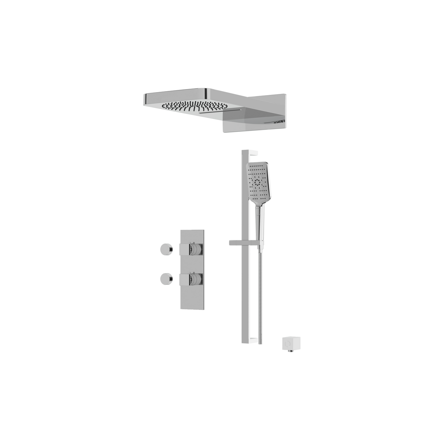 Aquabrass Miamibox 04 Shower Faucet- 3W Shared