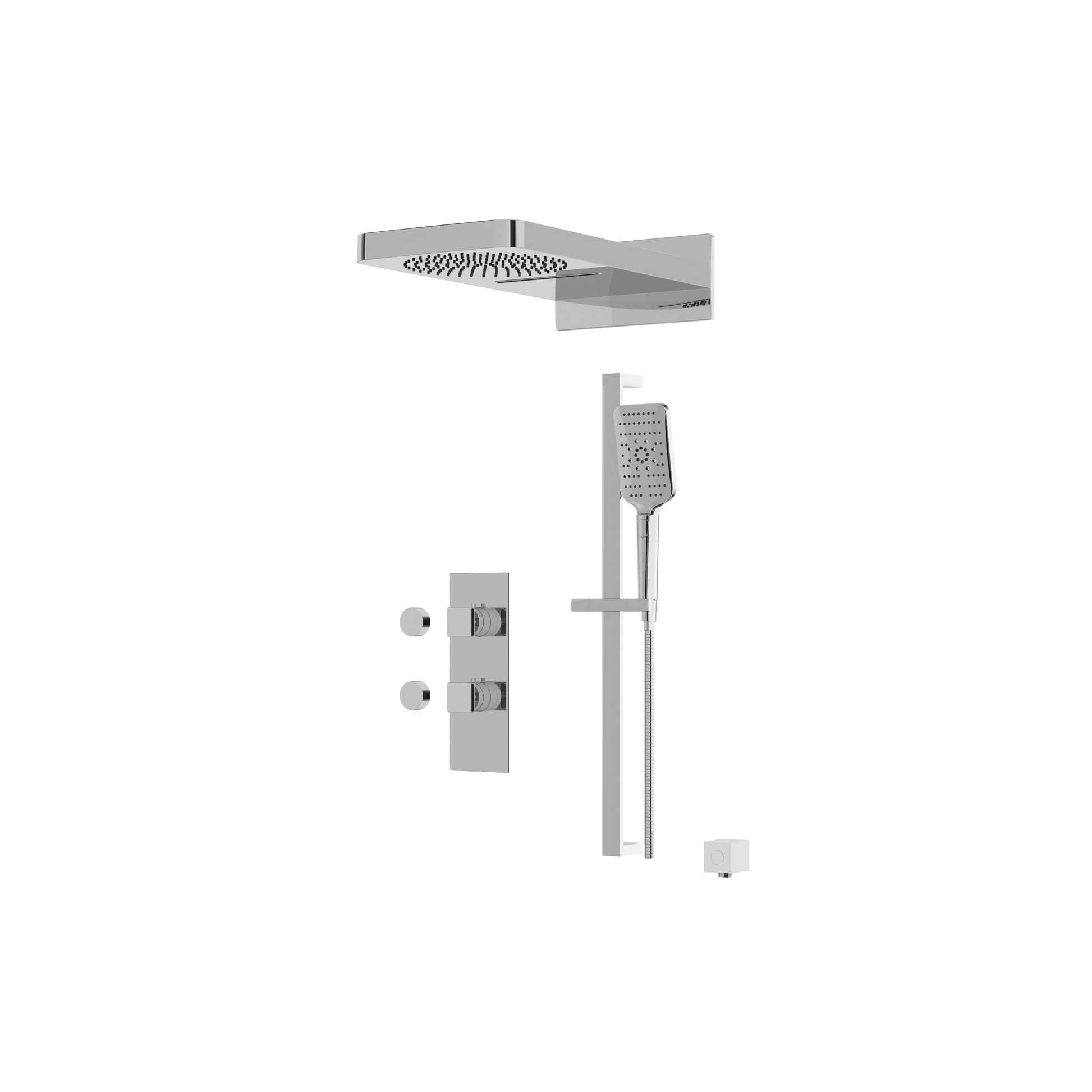 Aquabrass Miamibox 04 Shower Faucet- 3W Shared