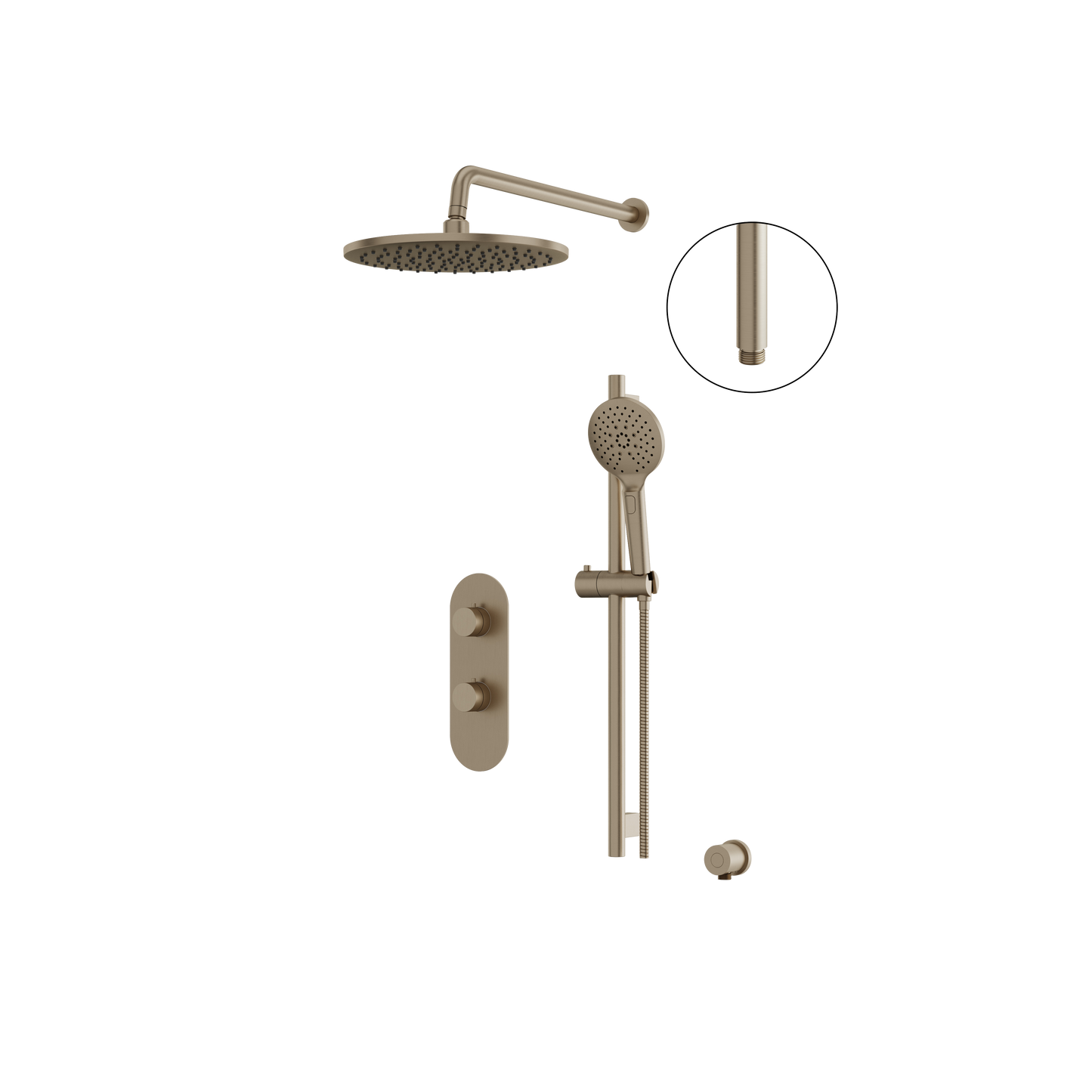 Shower Faucet- 2Way Shared