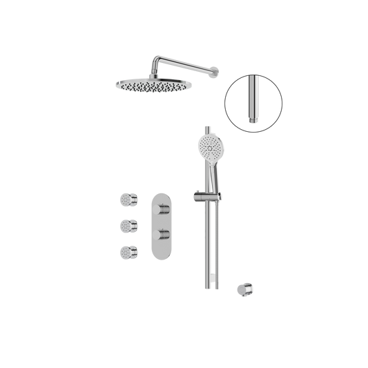 Aquabrass Shower Faucet- 3Way Shared