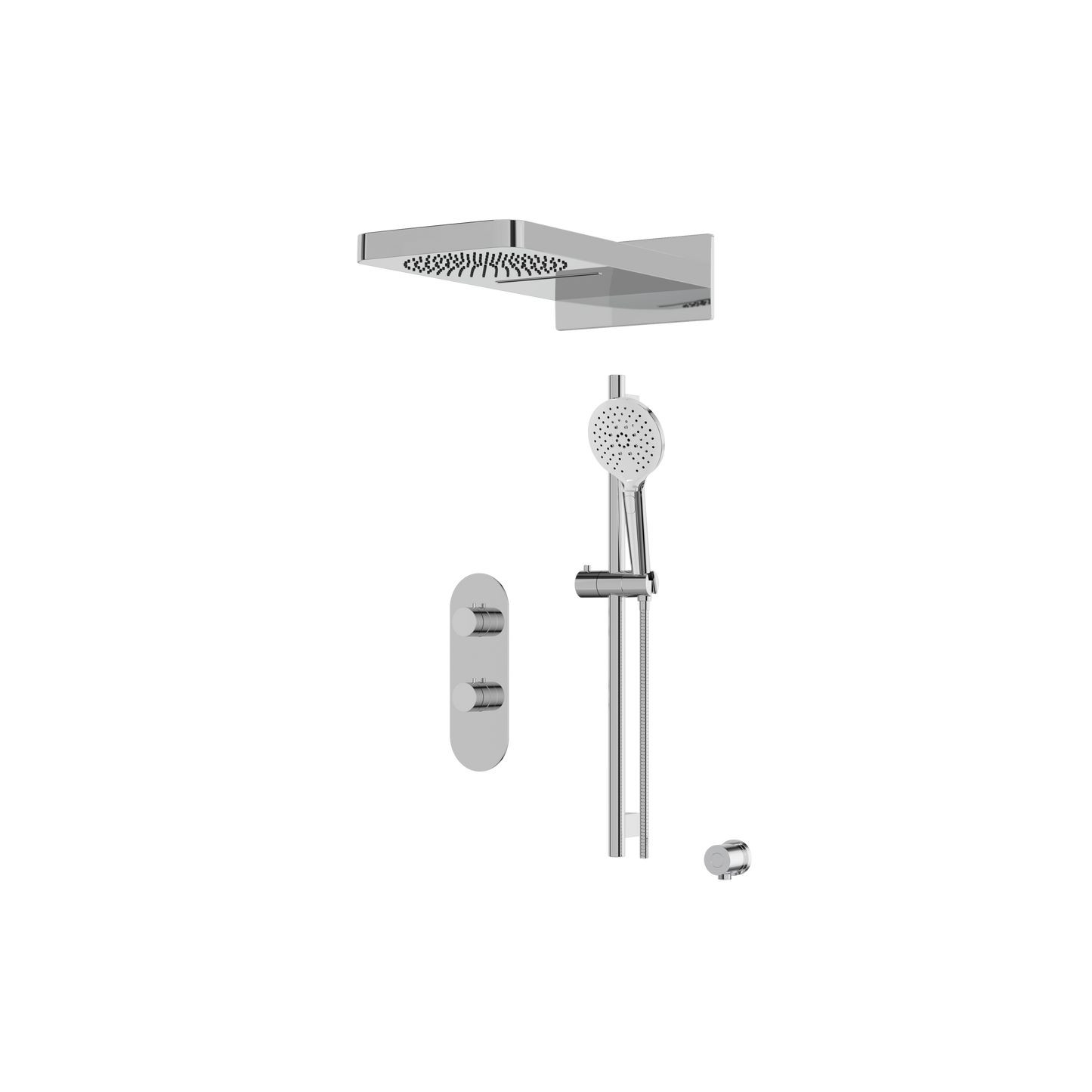 Aquabrass Shower Faucet- 3Way Shared