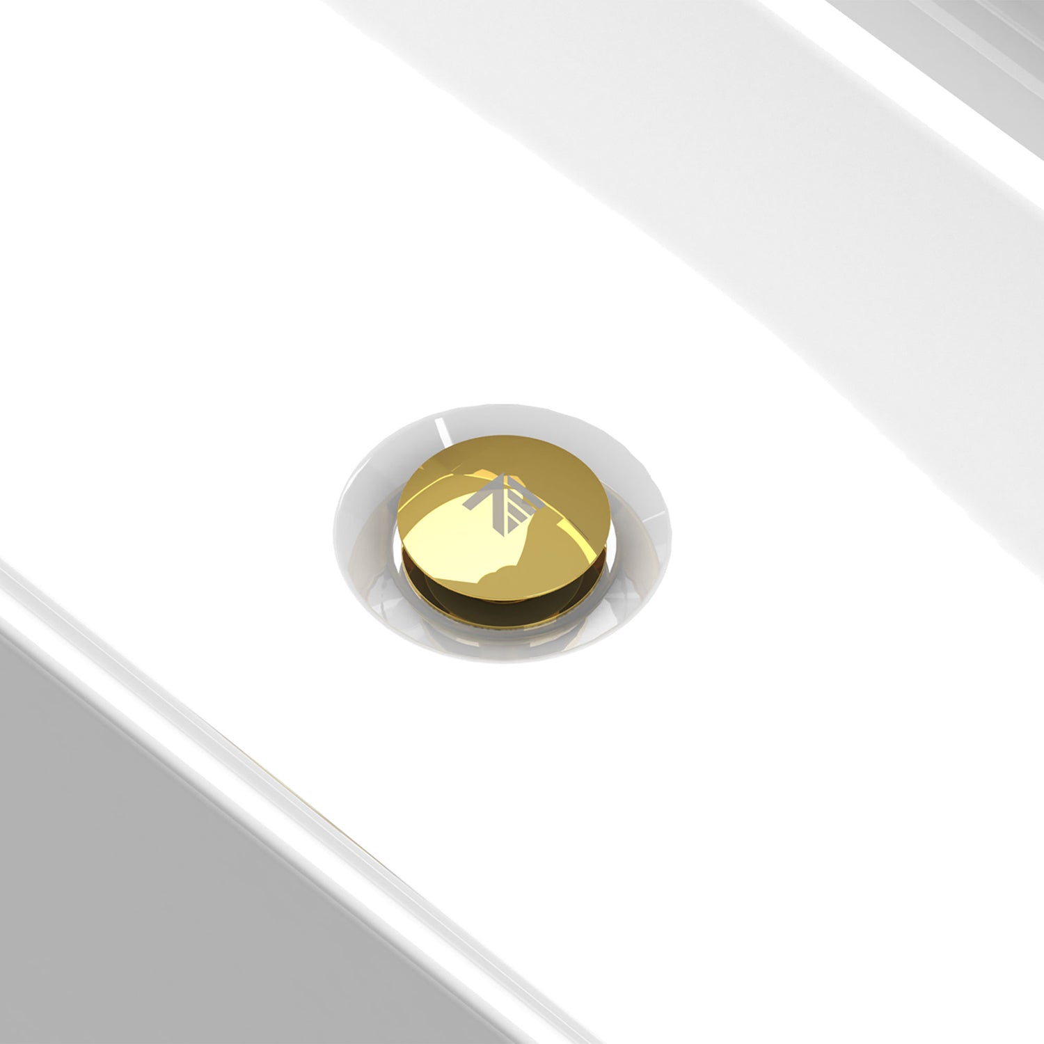 Bathtub Drain 24K Gold