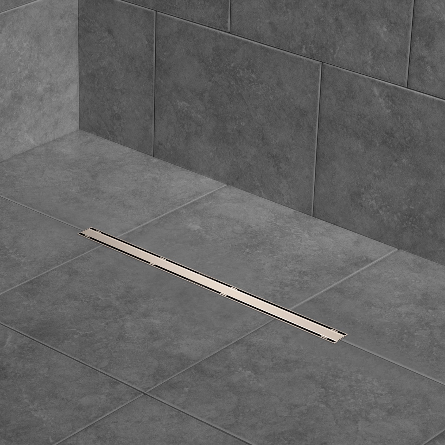 Minimalist Drain 66" Stainless