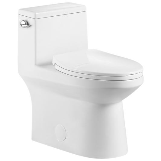 LOTUS Side Flush One Piece Toilet