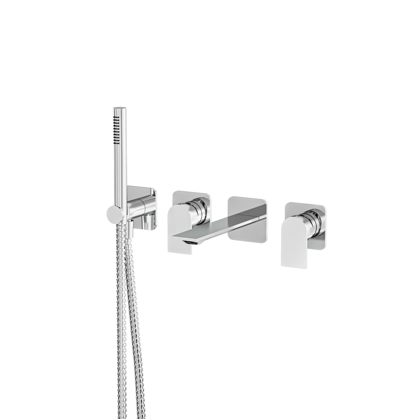 Aquabrass Alpha Wall Tub Filler With Hs-Trim