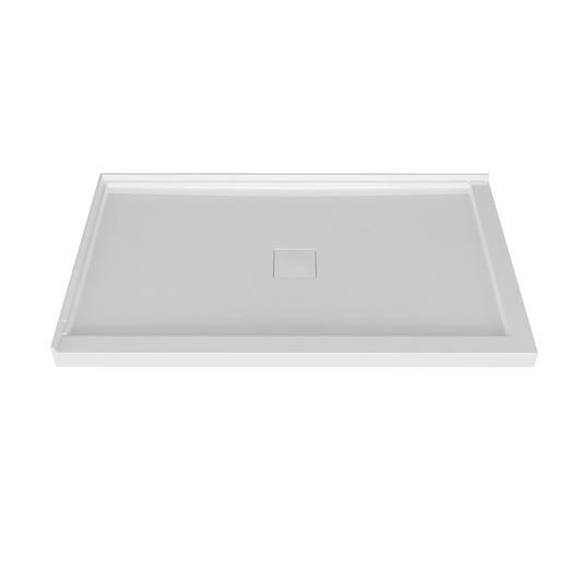 Shower Base Magnetic Cover 48x32, In a corner, wall on the left