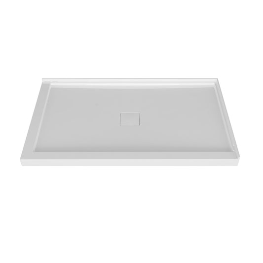 Shower Base Magnetic Cover 48x42, In a corner, wall on the right